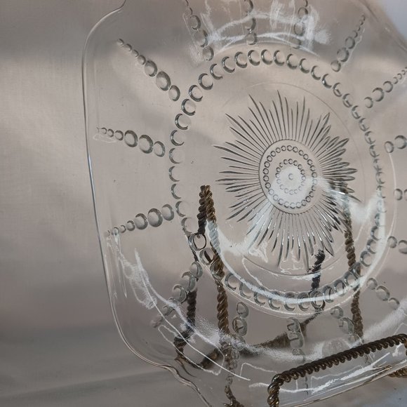 Serving Plate - Glass - Clear - Picture 2 of 4